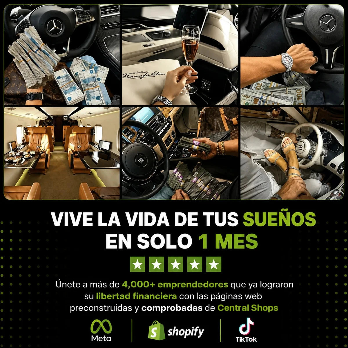 Vive la vida de tus sueños con Central Shops